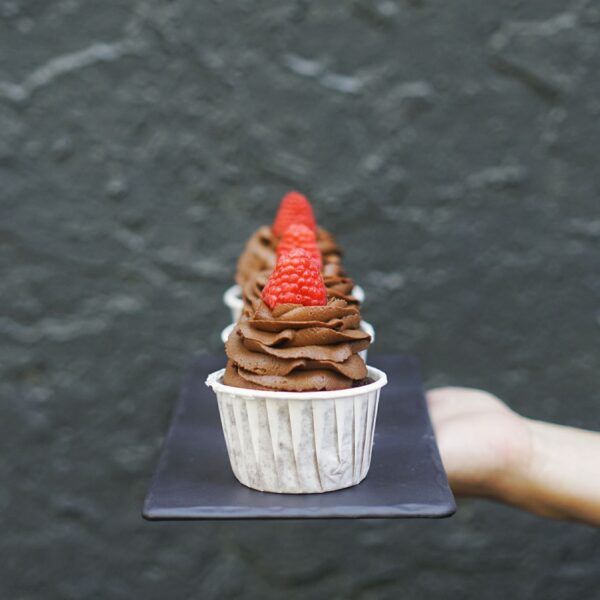 Шоколадные капкейки